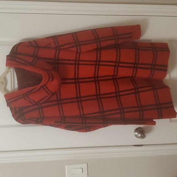 Plaid Cardigan - Picture 2 of 2